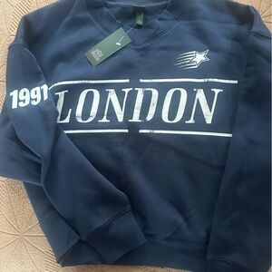 Target Dark Blue Graphic Sweatshirt